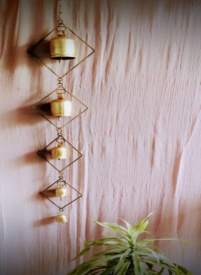 MIRAMAYEE Elegant Diamond Shape Positive Energy Wind Chimes for Home Decor, Balcony, Outdoor, Garden, Bedroom, Wind Chimes with Great Melodious - Image 4